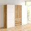 Advait 4 Door Manufactured Wood Wardrobe-1540050957