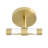 Verre Acrylic Robe Hook In Matte Black-95710356