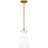 Kamarianna 1-Light Brushed Gold Mini Pendant-176046130