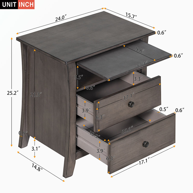 23.99'' W Nightstand