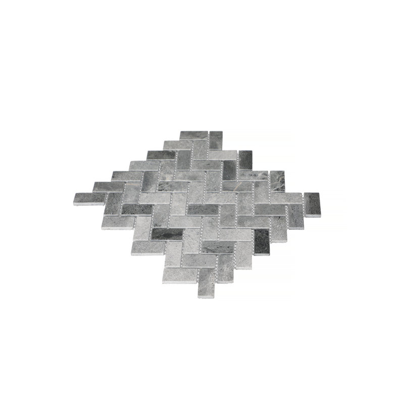 Carrelage mosaïque en pierre naturelle à chevrons Itona Tile (ensemble de 10) (8,10 pieds carrés par carton)