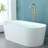 Triple Handle Floor Mounted Freestanding Tub Filler-69056029