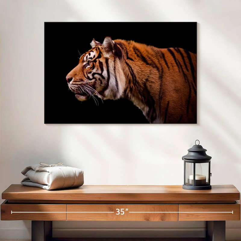 Brampt Royal Tiger, 8" H x 12" W