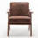 Comfortable Mid-Century Modern Chair With Solid Wood Frame And High-Density Sponge Cushion For Any Room