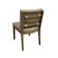 Ensemble de deux chaises d'appoint, chaises d'intérieur rembourrées