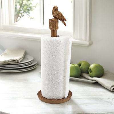 Porte-serviettes en forme d'oiseau avec hauteur réglable