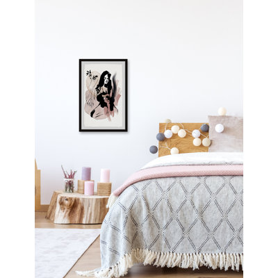 "Work Of Fiction" Framed Painting Print
