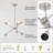 Montagnes 6 - Light Dimmable Sputnik Sphere Chandelier-1434347925