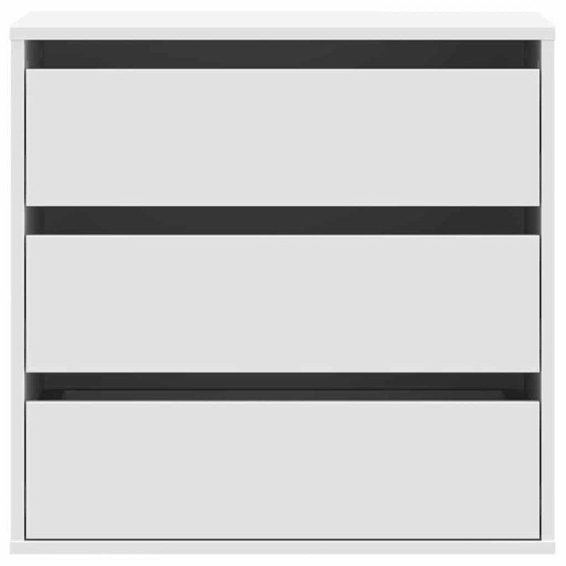 Asmarina Rectangle Accent Chest, 58cm H x 60cm W x 41cm D, White