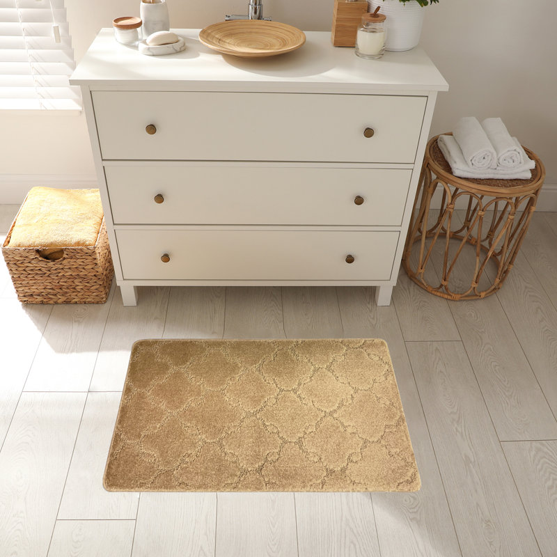 Tapis de cuisine, Rectangle 1 pi 5 po x 2 pi 8 po, Beige clair