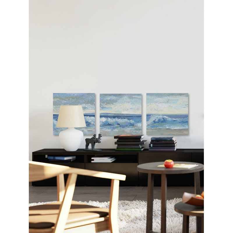 «Great Waves» Parvez Taj, reproduction d'art sur toile tendue, H 24 po x l 24 po x P 1,5 po