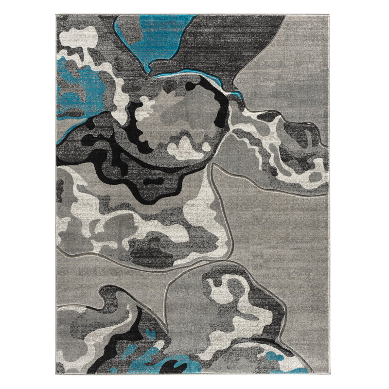 Amira Abstract Indoor Rug, Rectangle 5' x 7'