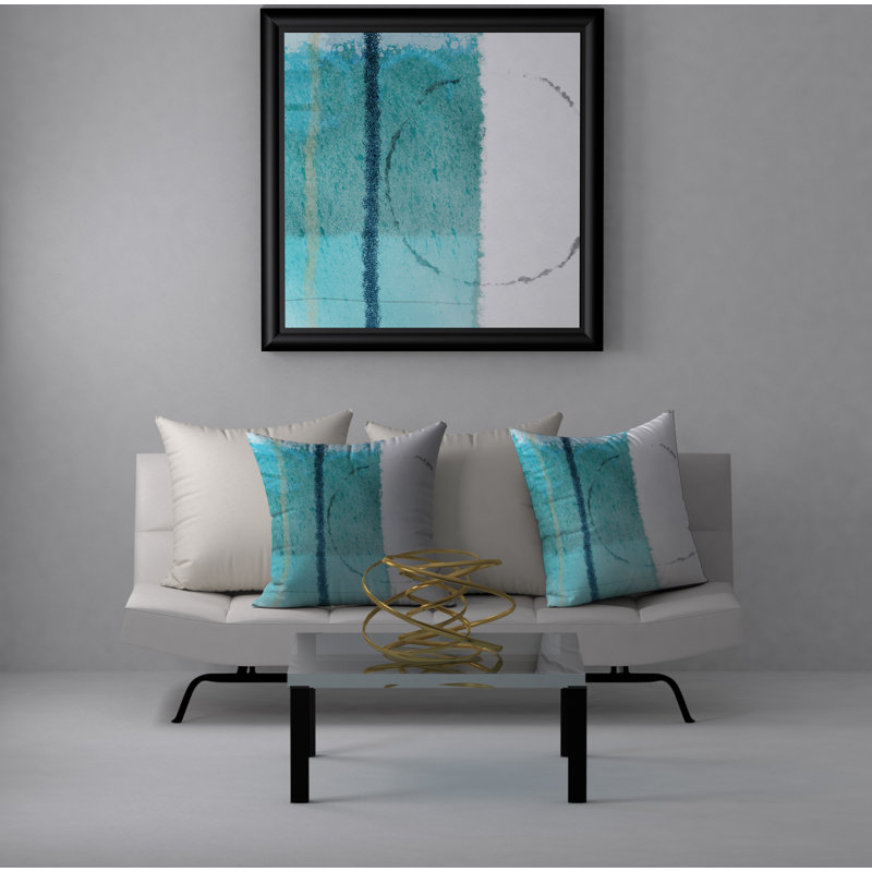  Housse de coussin carré et insert, 18 po x 18 po