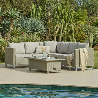 Rectangular 3 - Piece 5 - Person Outdoor Dining Set