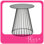 Adore Decor Element Modern Industrial Design Round Side Table