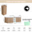 Ensemble de meuble-lavabo double 60 po avec lavabo en résine, petite tablette de rangement et armoire murale 60 po-2000814092