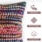 Kennamer Handmade Multicolor Striped Throw Pillow-1285364224
