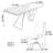 Creative Leg Design Rectangular Computer Desk-1644554530