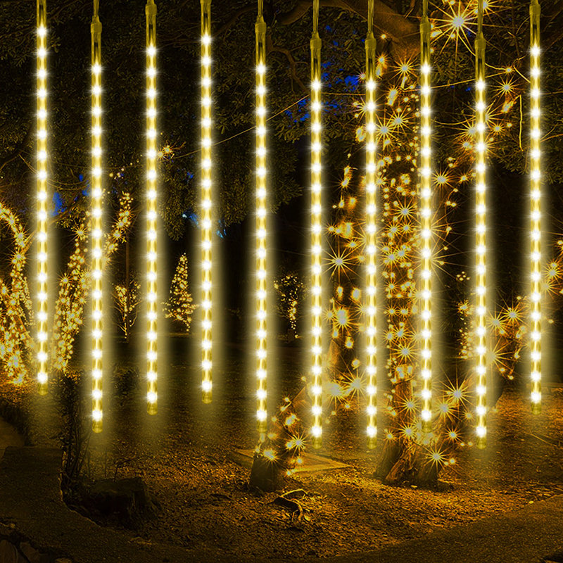 Guirlande de Noël à DEL Météores, 157.48", Jaune