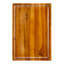 Planche à découper réversible à grain de bois d'acacia fabriquée à la main l 16 po x P 11 po Eldridge-130298216-130298214
