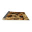 Tapis jaune / noir / brun-1794352683