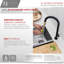 Catania Modern Single Handle Kitchen Faucet-42723904