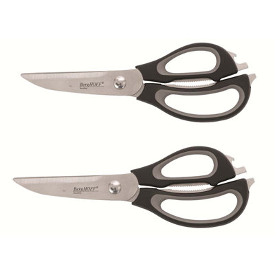 Berghoff International Studio 2pc Kitchen Scissors In Black