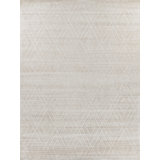 Castelli Geometric Area Rug in Light Beige