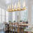 Farmhouse Chandelier With Glass Tube-473930356-473930357