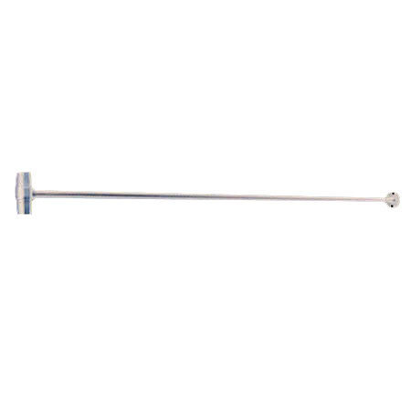 48" Ceiling Support Shower Curtain Enclosure, Satin Nickel