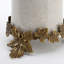 Vase en porcelaine blanche Crackle