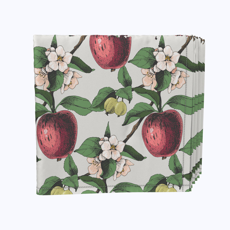 Polyester Abstract Square Napkin