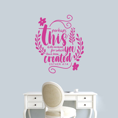 Text & Numbers Non-Wall Damaging Wall Decal