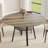 47'' Round Dining Table for 4-6, Farmhouse Dining Room Table, Round Dinner Table with Storage Shelf for Dining Room, Kitchen, Living Room, Grey-1238081391
