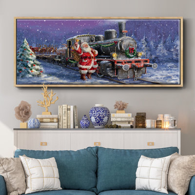 All Aboard- Framed Canvas