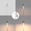 Lampe sur pied à abat-jour pliable en fer pliable à intensité réglable d'intérieur / d'extérieur 44 po Mallory-115951214
