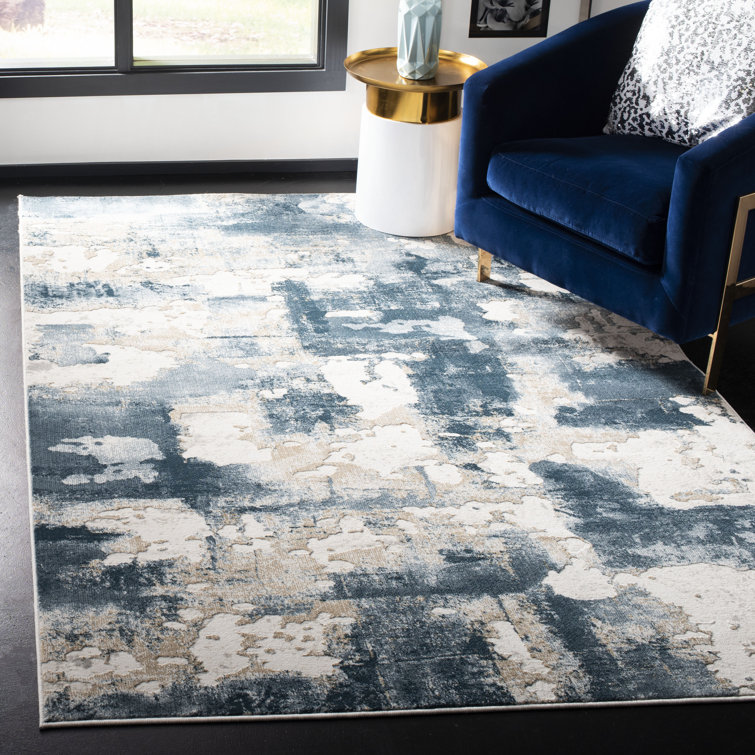 Ellar Vogue Performance Abstract Rug