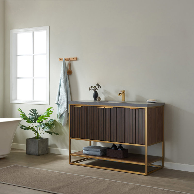 Ensemble de meuble-lavabo simple 48 po Afeefa