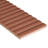 Stream Ribbed 3.93 In. X 11.81 In. Matte 3D Ceramic Wall Tile (5.81 Sq. Ft. / Case)-109248616