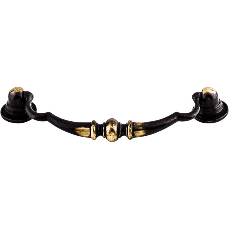 Oxford 3 3/4" Center to Center Drop handle, Dark Antique Brass