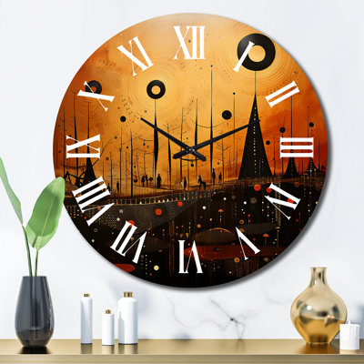 Horloge murale Cyriah