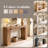 63-Inch Long Entryway Table，Wooden Console Table，Modern Sofa Table Behind Couch For Living Room-1118637419
