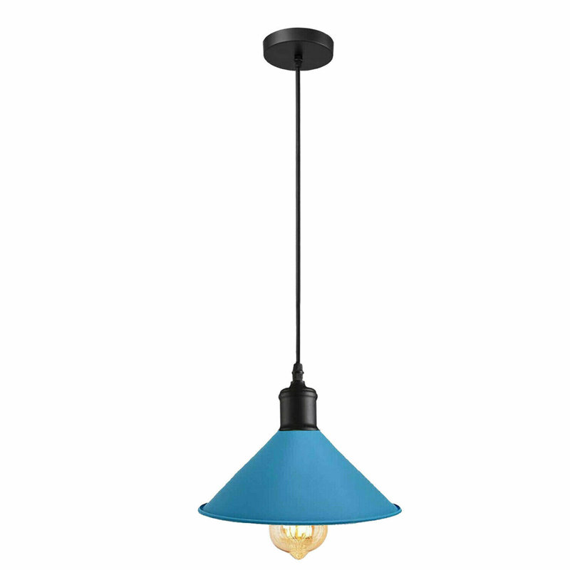 Lennie 1 - Light Dome Pendant, Blue