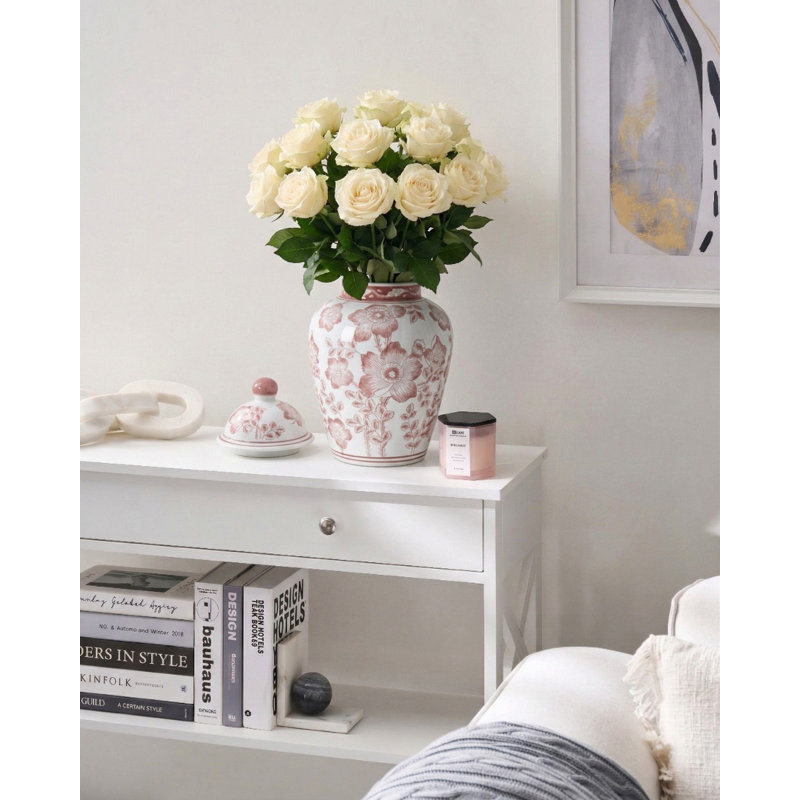 Handmade Porcelain Ginger Jar