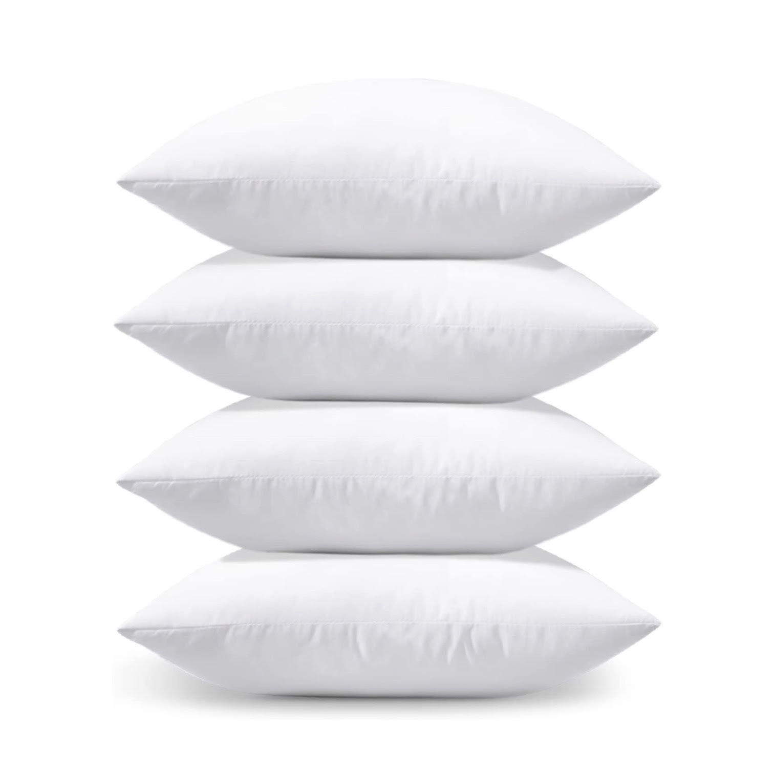 PILLOWPIA 24" x 20" Cotton Cushion Pad, 12" H x 20" W, Rectangular