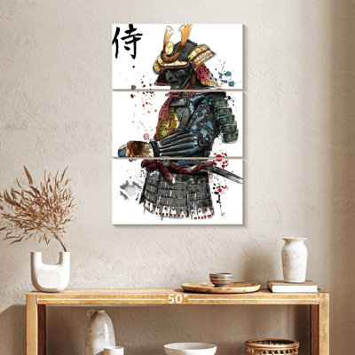 Aquarelle Mait Samurai