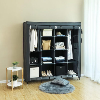 168.3cm Portable Wardrobe
