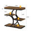 Table d'appoint étroite à 4 niveaux