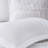 Madison Park Celeste White Reversible Ruffle 4-Piece Full/Queen Quilt Set with Throw Pillow-1629855540-1629855539