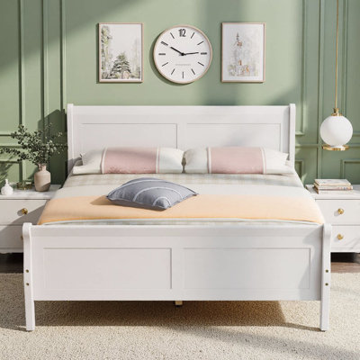 Serene Haven Solid Wood Queen Bed Frame